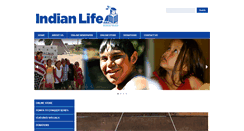 Desktop Screenshot of indianlife.org
